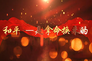 和平——是拿命换来的